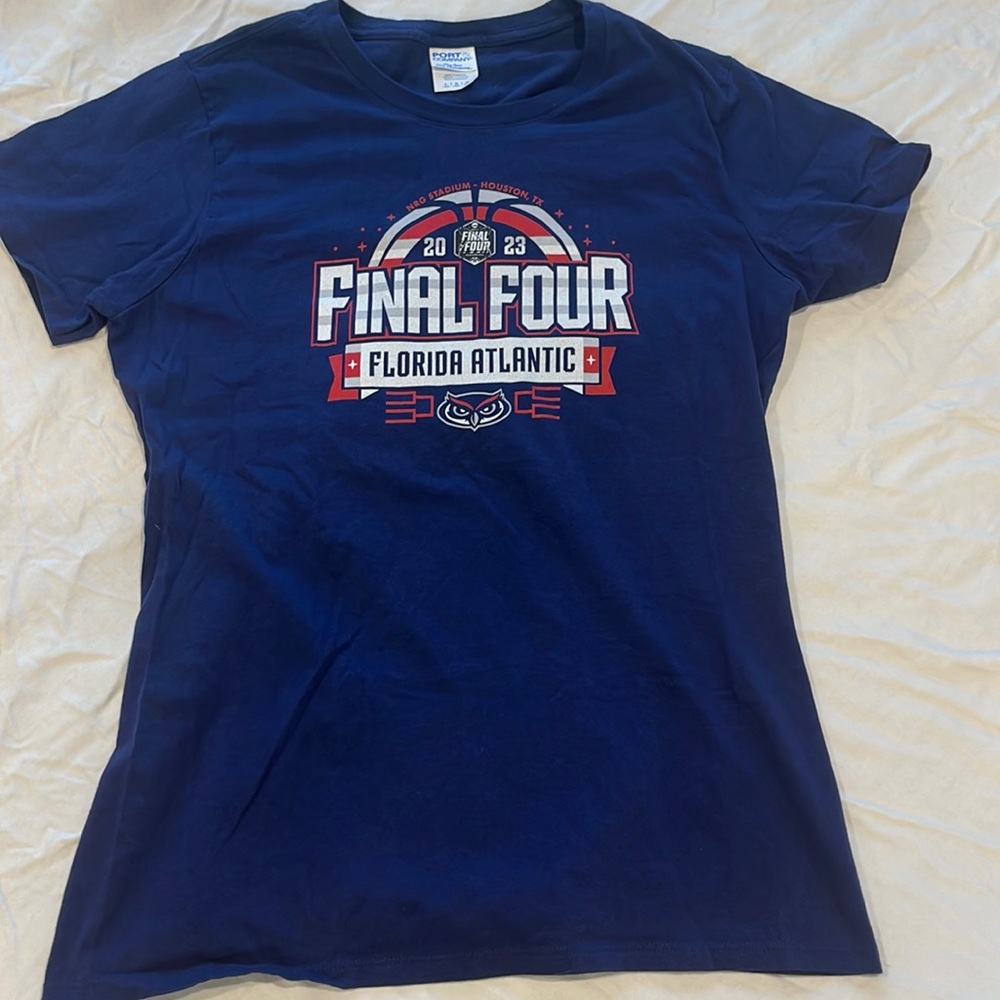 Florida Atlantic FAU Final Four T-Shirt Large